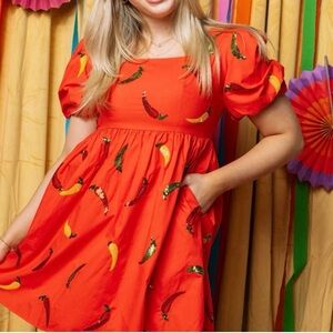 Queen of sparkles chili queen dress